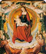 Jean Hey The Virgin in Glory Surrounded by Angels Germany oil painting reproduction